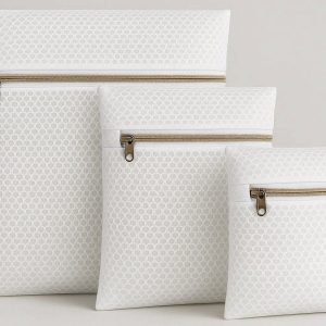 Premium Mesh Laundry Bags For Delicates Honeycomb Coarse Net Washer Protector Pouches With Rustproof Zipper Closure