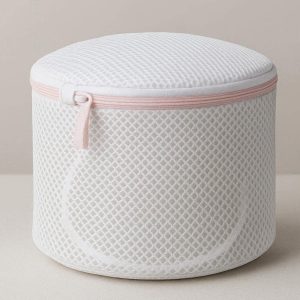 Premium Bra Laundry Bag Cylinder Shaped Mesh Washing Pouch Anti Deformation Underwire Protector For Lingerie
