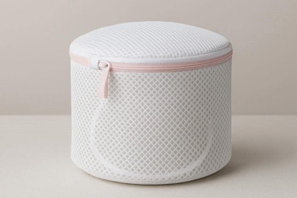 Premium Bra Laundry Bag Cylinder Shaped Mesh Washing Pouch Anti Deformation Underwire Protector For Lingerie